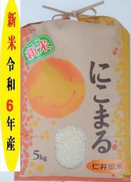 令和6年産 　仁井田米　にこまる5k